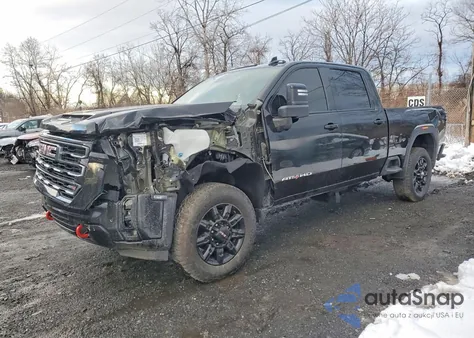 2025 GMC Sierra K2500 At4 from USA, damaged, VIN 1GT4UPE75SF295603